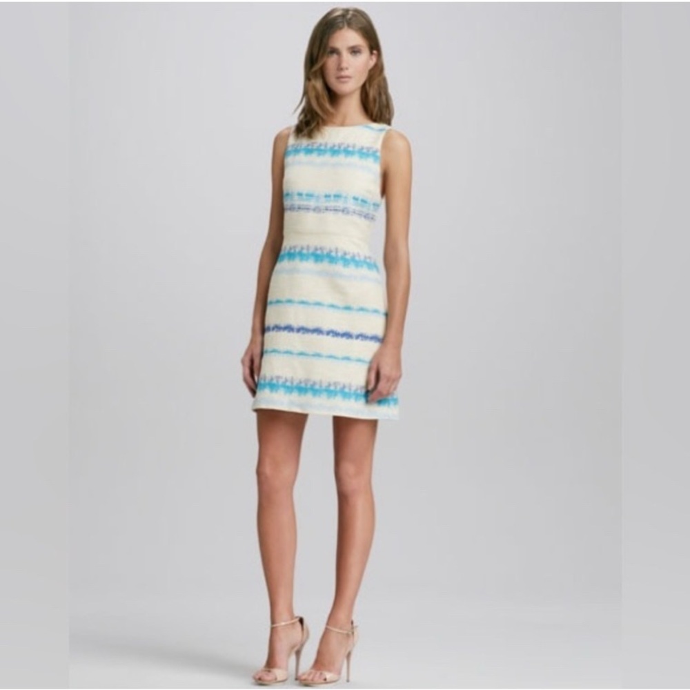 Alice + Olivia Sheath Mini Tweed Dress